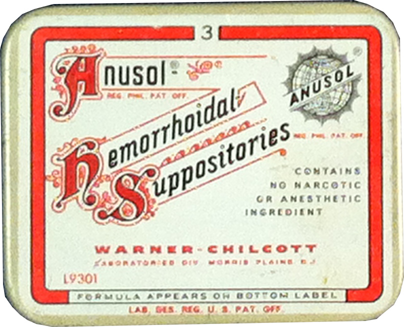 anusol hemorrhoidal suppositories