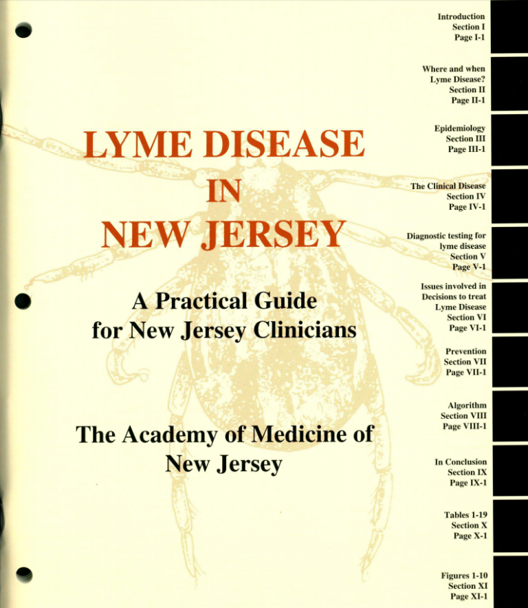 Lyme Disease New Jersey History of Medicine Collection